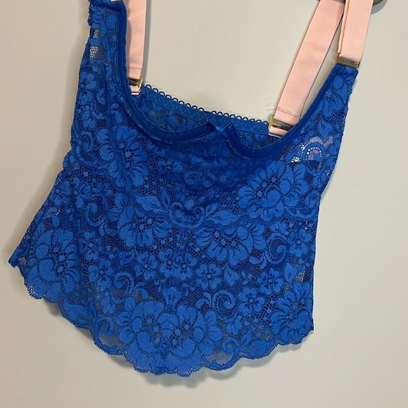 HAH Bust a Move Bustier True Blue Extra Small XS New NWT - Picture 4 of 9